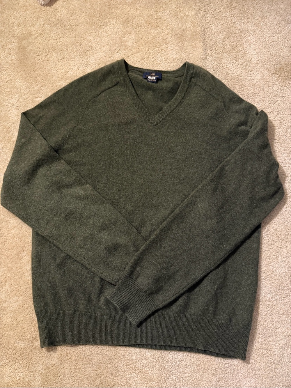 Brooks Brothers 100% Cashmere Men's Sweater